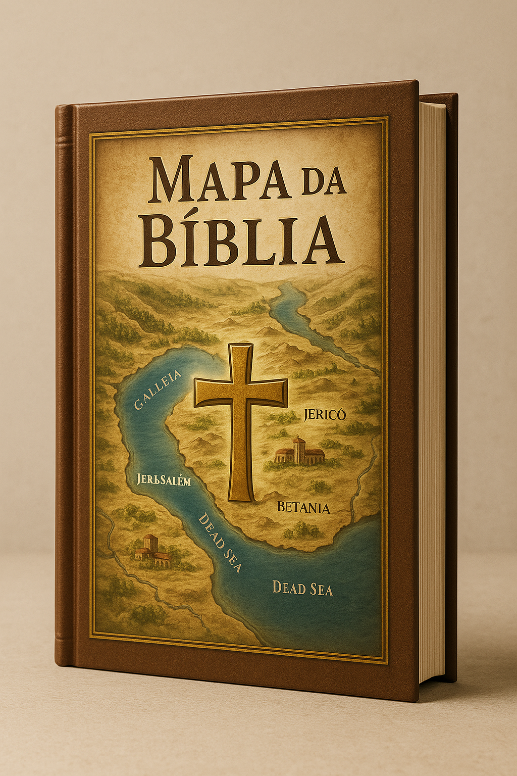 Mockup do eBook Mapa da Bíblia
